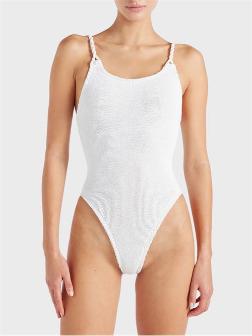 Camille One-Piece Swimsuit HUNZA G | CAMILLESWIMWHITE